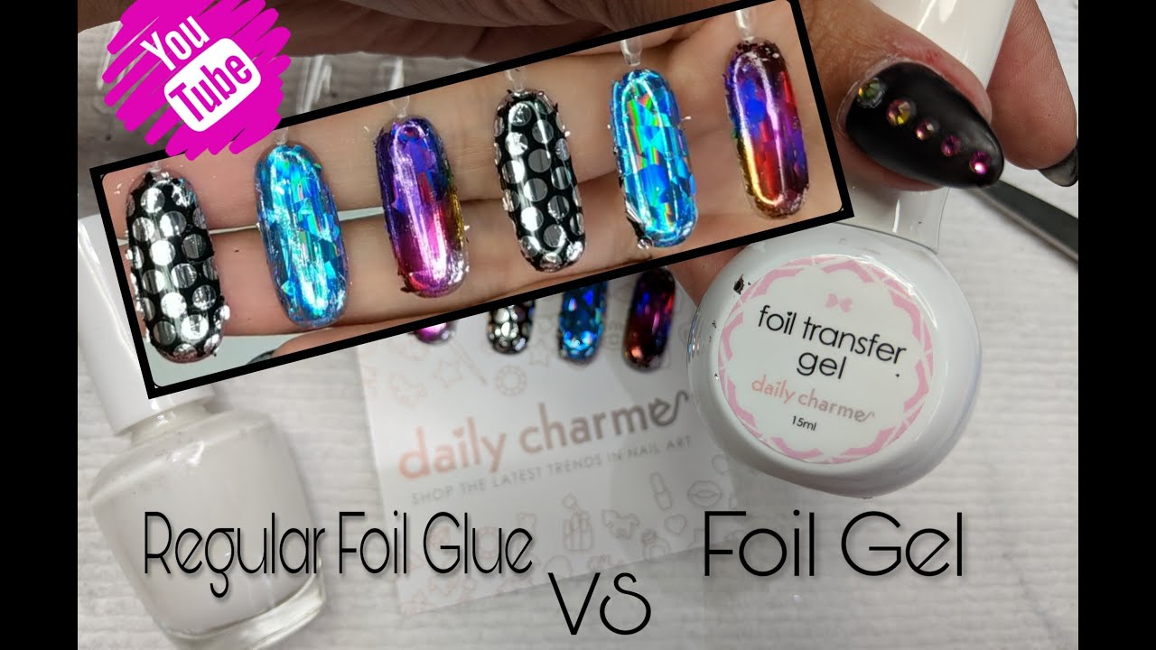 DAILY CHARME FOIL TRANSFER GEL -Review + Demo-