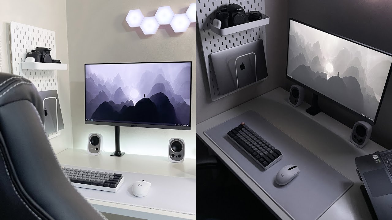 Best Laptop Setups Ep. 7 // Minimal & Clean Desk Setups!