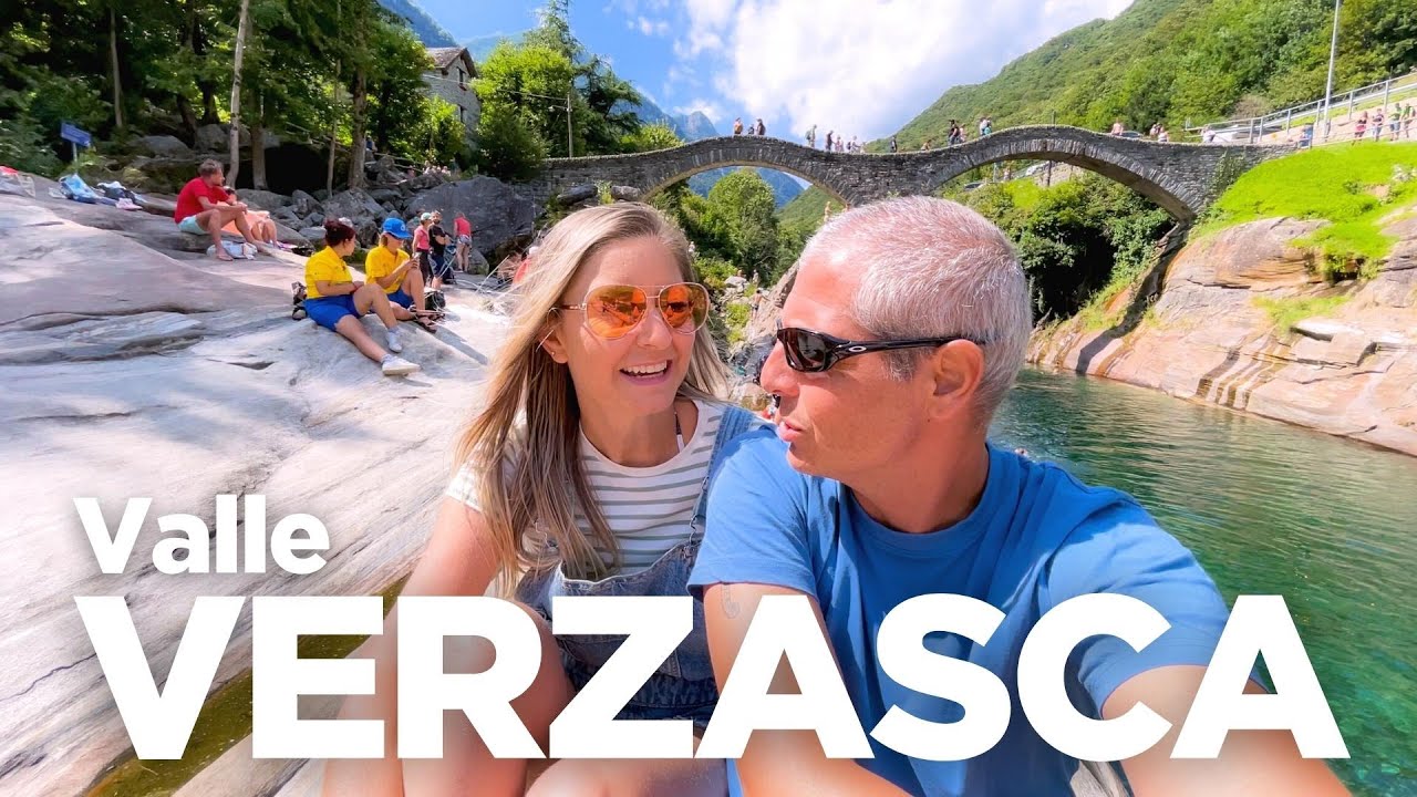 VALLE VERZASCA em Lavertezzo: o destino dos suíços no VERÃO + vila de SONOGNO! 4k🇨🇭