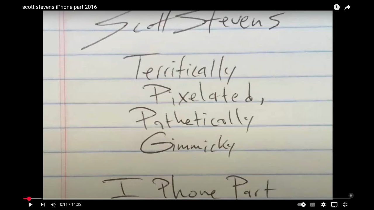 scott stevens iPhone part 2016