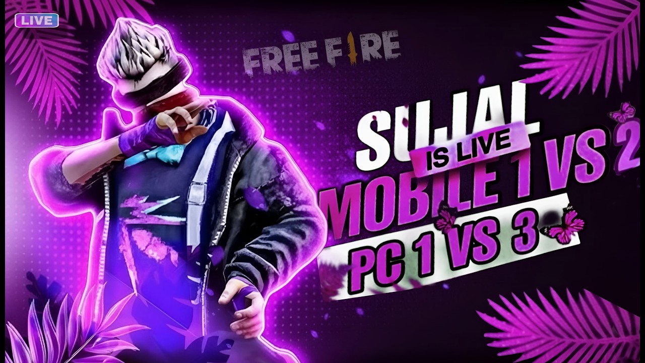 🔴LIVE GUILD TEST 1 VS 2 / FF LIVE | GUILD TEST LIVE / FREE FIRE LIVE🔴 #freefirelive #viralvideo