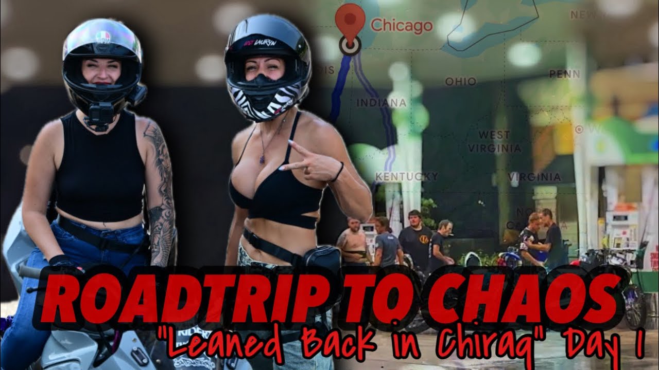 ROADTRIP TO AMERICAS CRAZIEST BIKE MEET || "LEANED BACK IN CHIRAQ" (ALL NIGHT RIDE) *where am I?!*