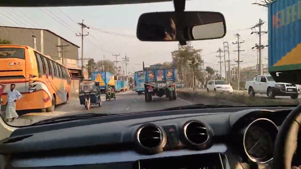 Bangladesh highway in my new Suzuki swift zxi plus 2021 model #suzukiswift #dhaka