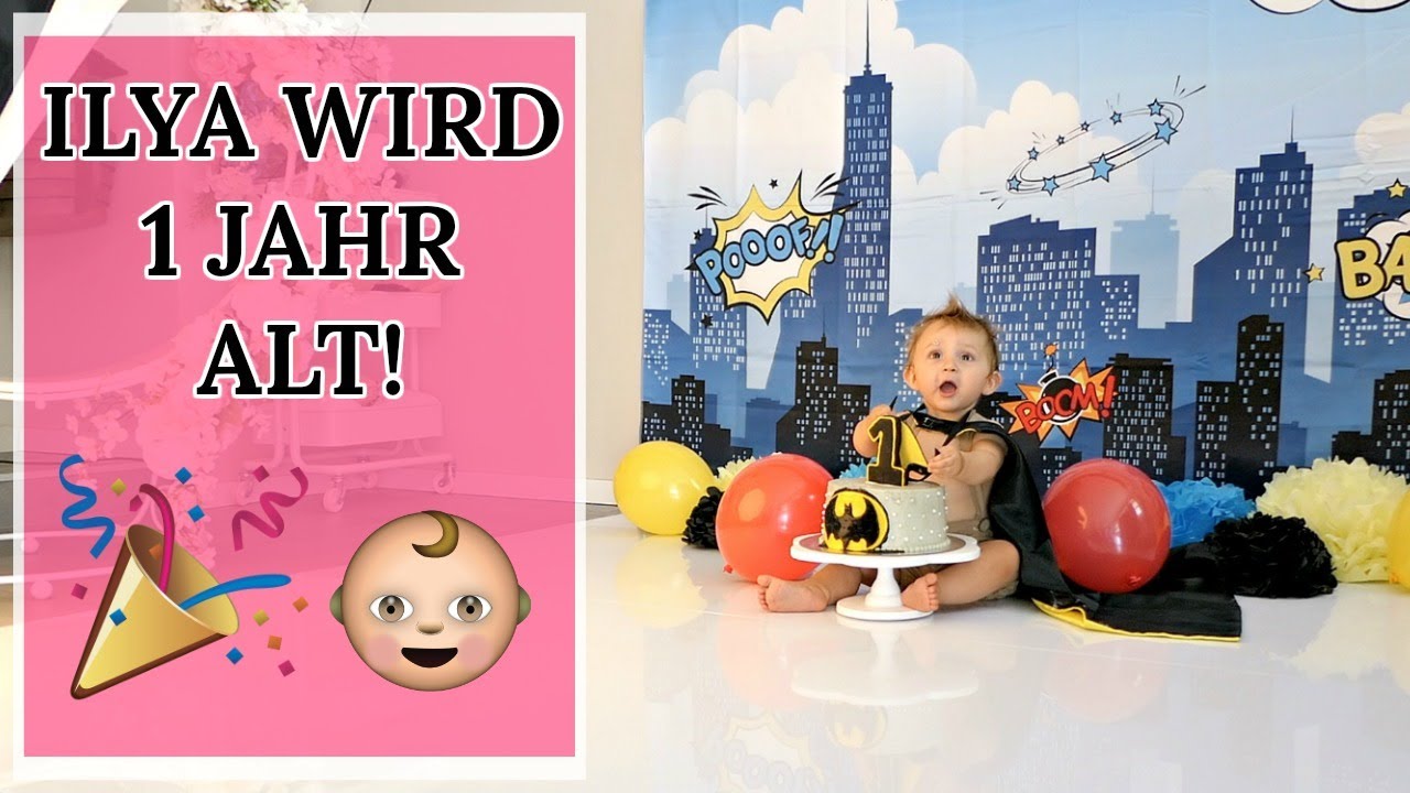 MEIN BABY WIRD 1 JAHR ALT ! Cake Smash Shooting I van Dyk Family