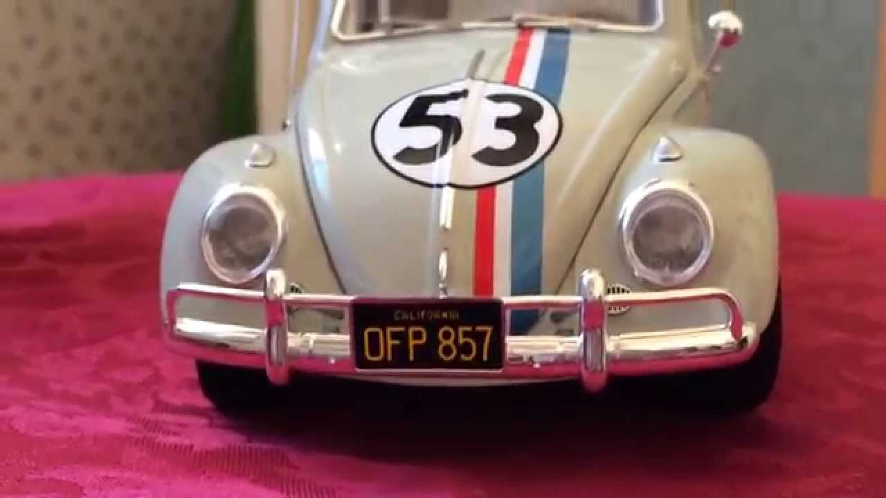 Hot Wheels Elite Herbie The Love Bug Disney 1/18