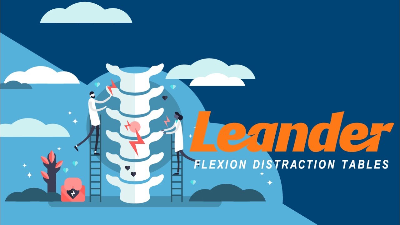 Leander 950 and 900 Series Flexion Distraction Chiropractic Tables