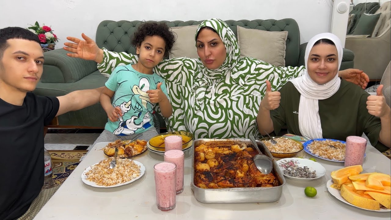 شوفوا صنيه الفراخ بالبطاطس عملت ايه فينا