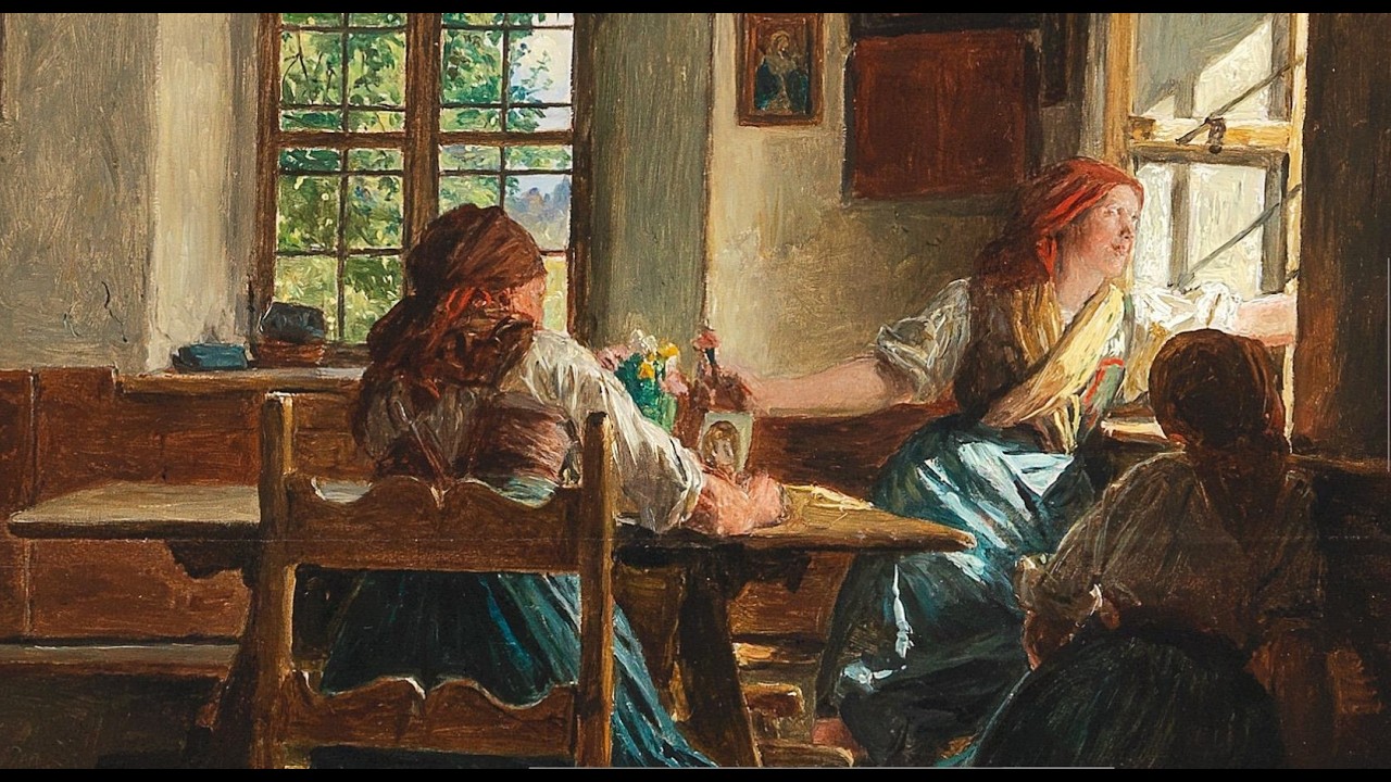 Der Abschied 1859 von Ferdinand Georg Waldmüller - Video und Musik von Günter Frei (Official Video)