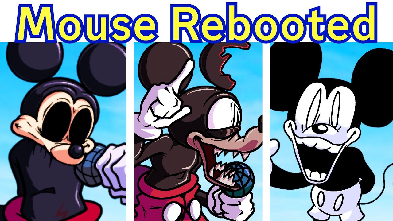 FNF VS MICKEY MOUSE REBOOTED: Disks' Demo (Markus, Labrat, Mouse.avi)