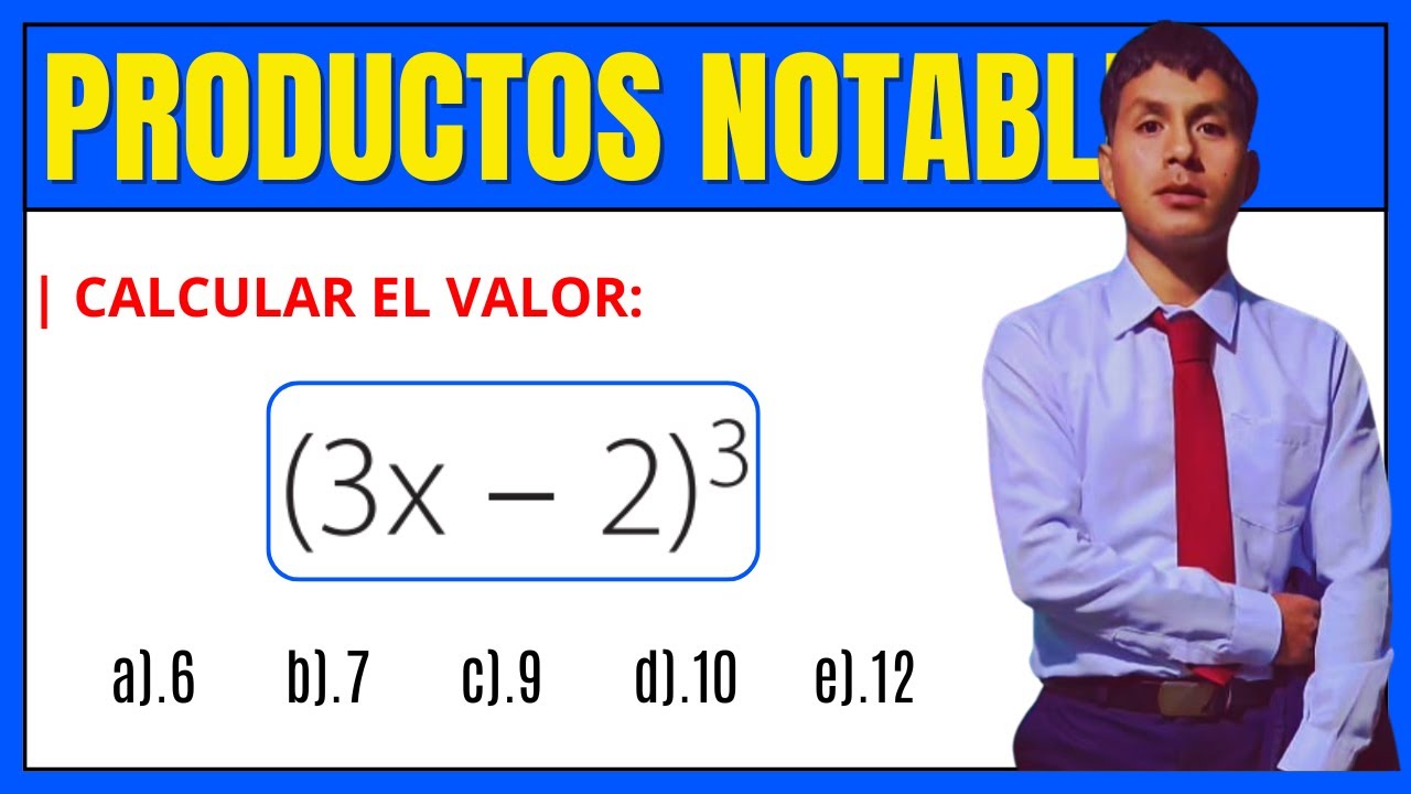 Ejercicio 09 de Productos Notables | NIVEL BÁSICO 