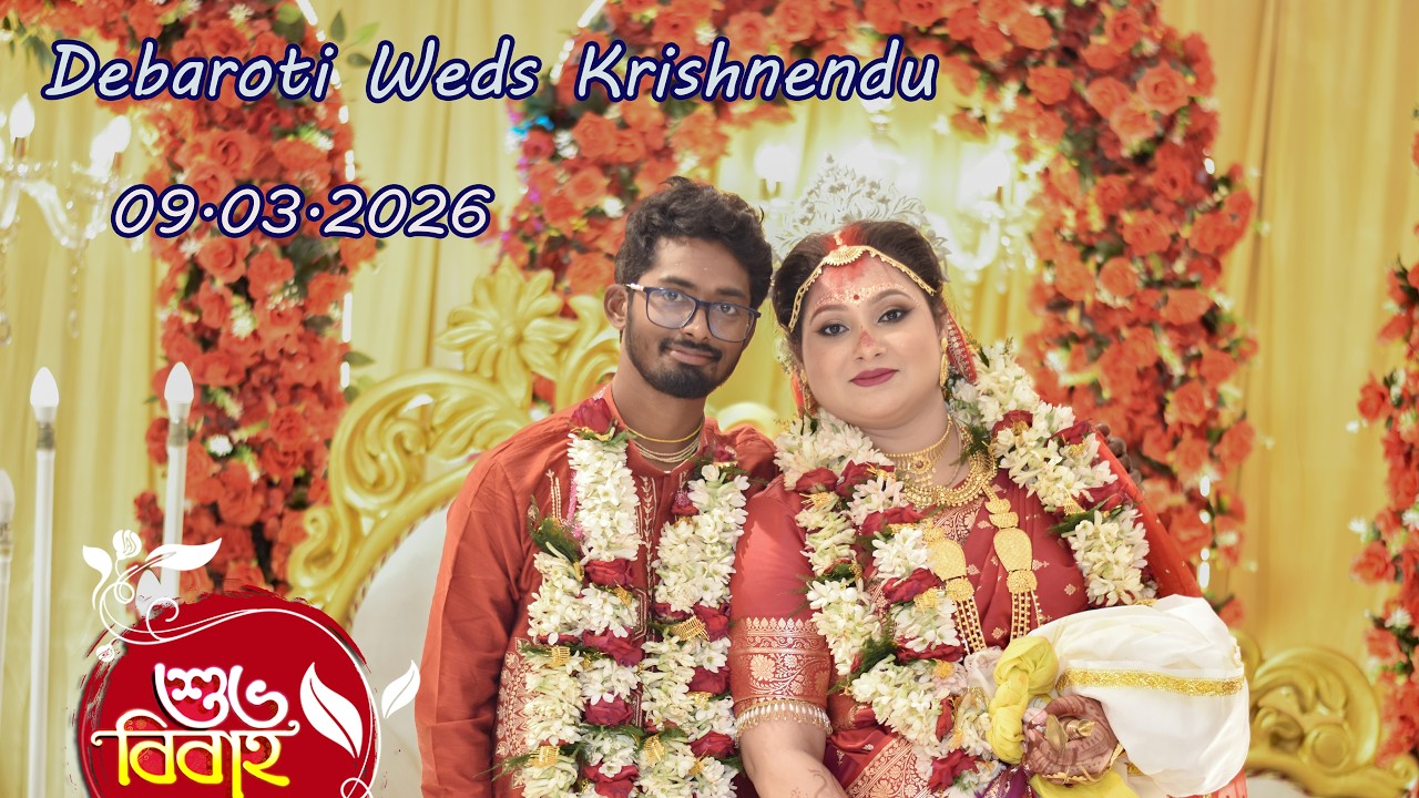 WEDDING VIDEO of Debaroti & Krishnendu #Wedding​ #4K​ #CinematicVideo​ #BestBengaliWeddingTrailer​