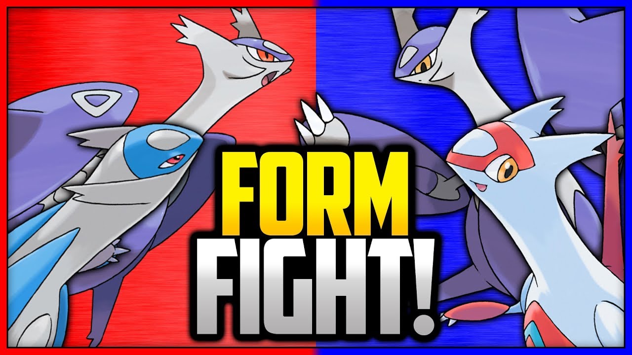 Mega Latios vs Mega Latias | Pokémon Form Fight