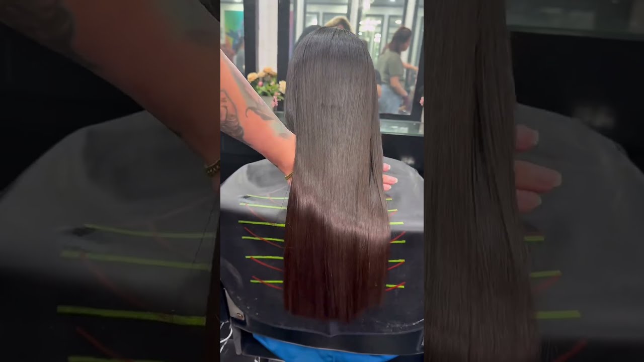 Curly Hair using 3n1 Rebonding plus Keratin Opti Straight
