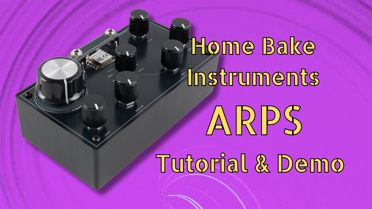 Home Bake Instruments ARPS: Build beautiful generative melodies and arpeggios!