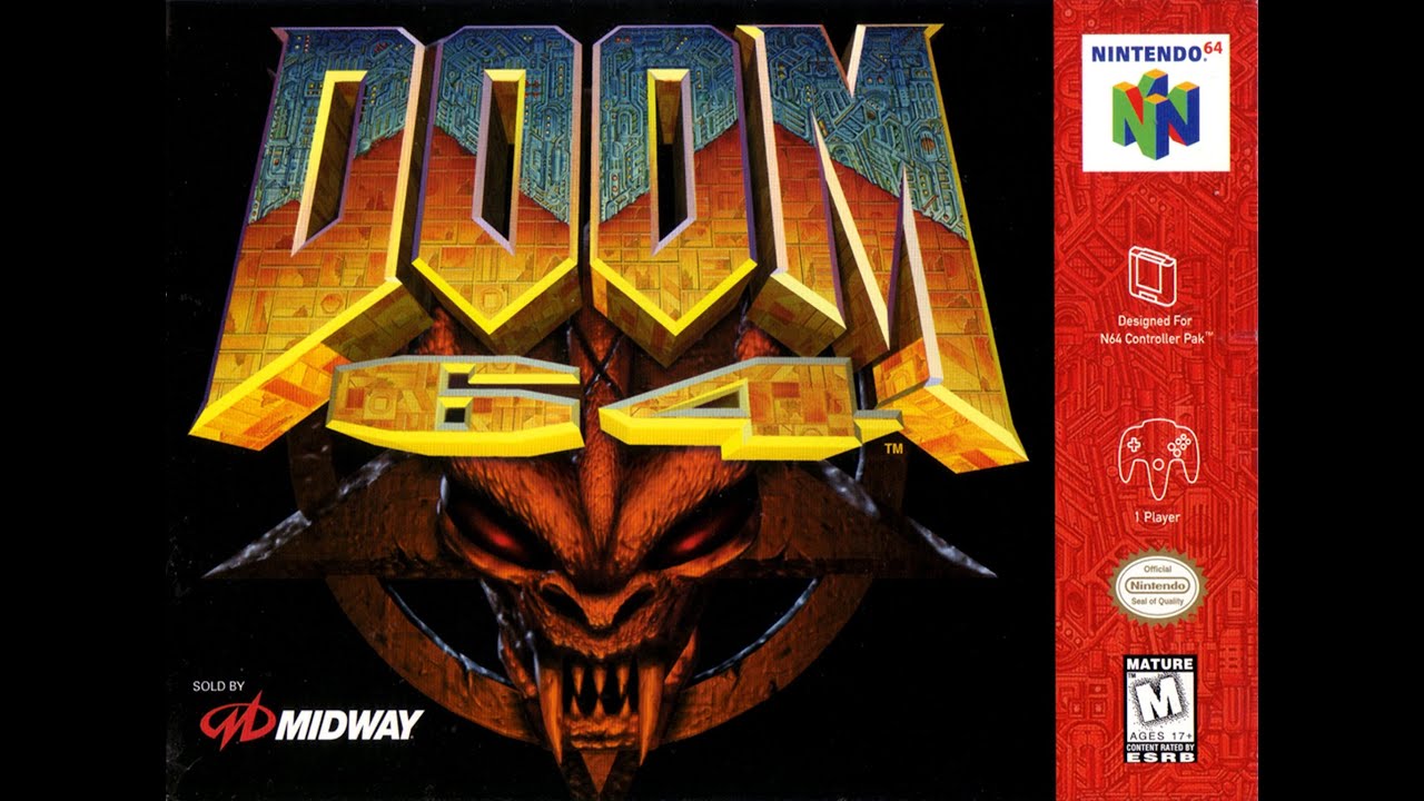 (DOOM64) comparison of Doom64EX (native n64 wad) to D64-Retribution (gzdoom) -INTRO- {LINUX}