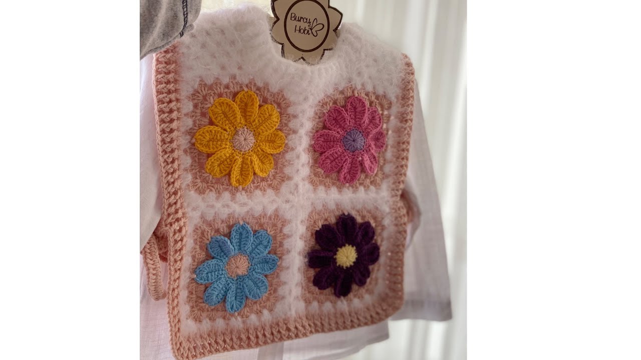 Zara model Papatyali suveter yapimi 🌸