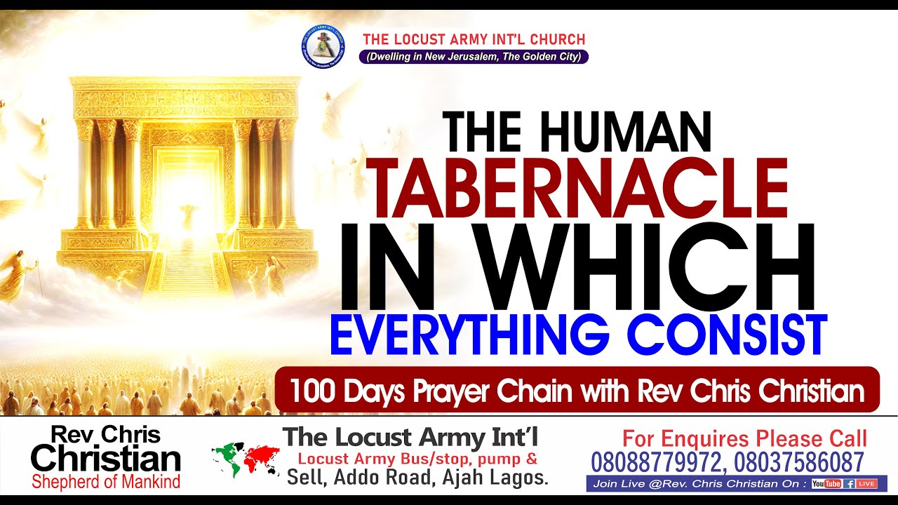 Rev. Chris Christian | The Human Tabernacle in Which Everything Consist