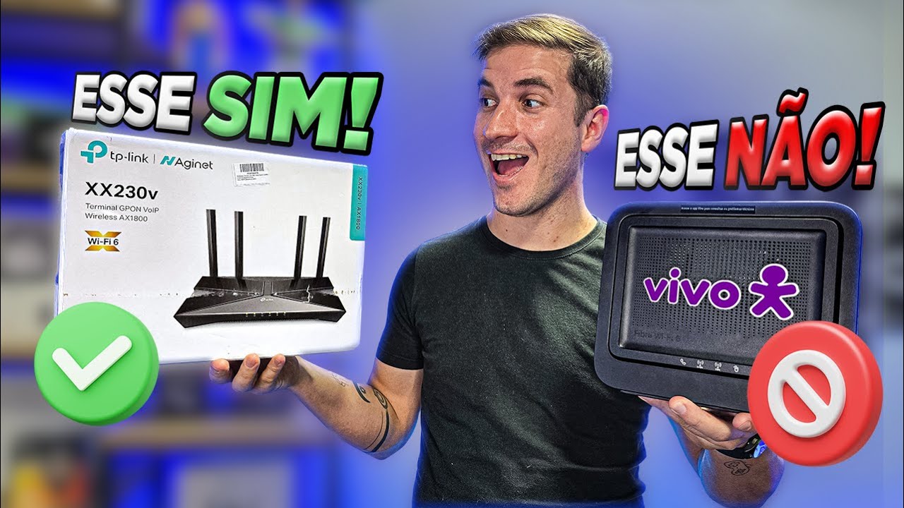 Como TROCAR o MODEM da VIVO FIBRA (VIVO 2) - Substituição pelo TP-LINK XX230V