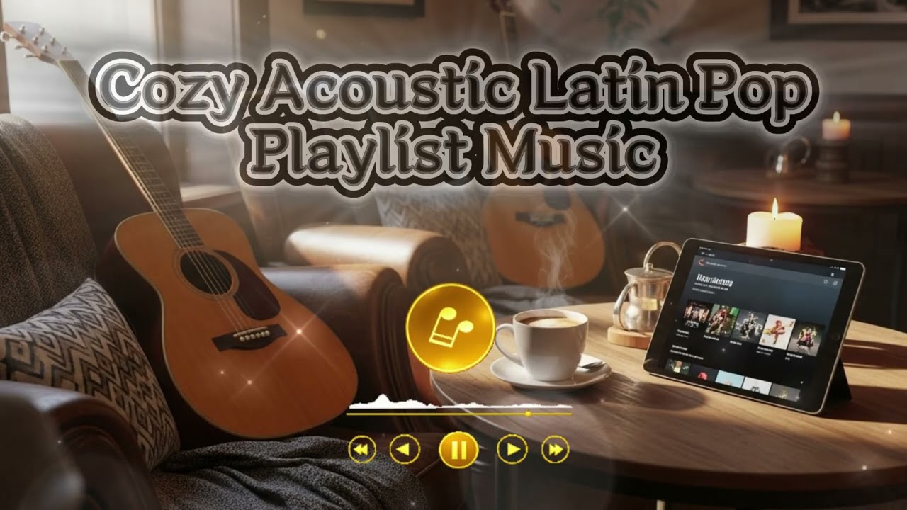 🌴 12 HOURS Acoustic Latin Pop Music | 감성 어쿠스틱 라틴 팝 - Chill Spanish Guitar Cafe BGM
