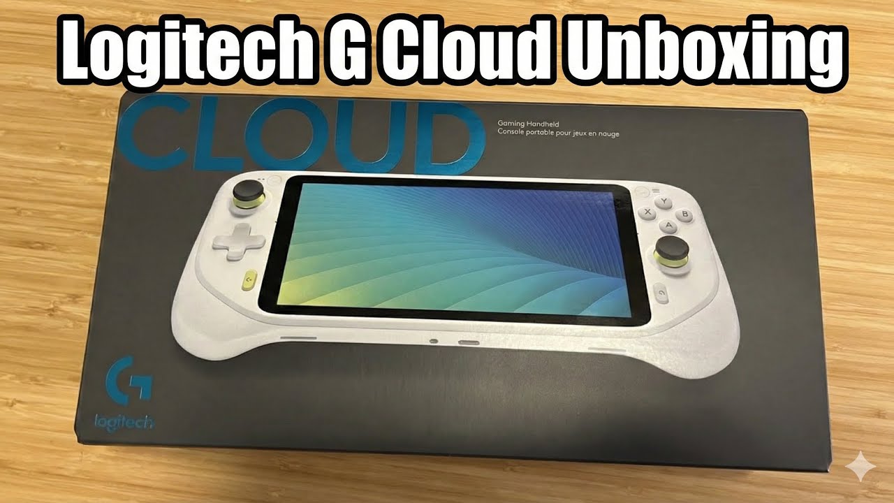 Logitech G Cloud Unboxing