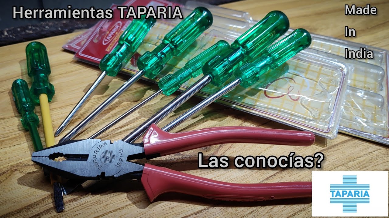 Alicate universal taparia destornilladore taparia .son bahco?