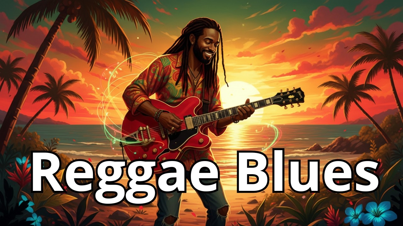 Reggae Blues Vibes | Smooth Blues Reggae for Relaxing, Working & Late Night Chill