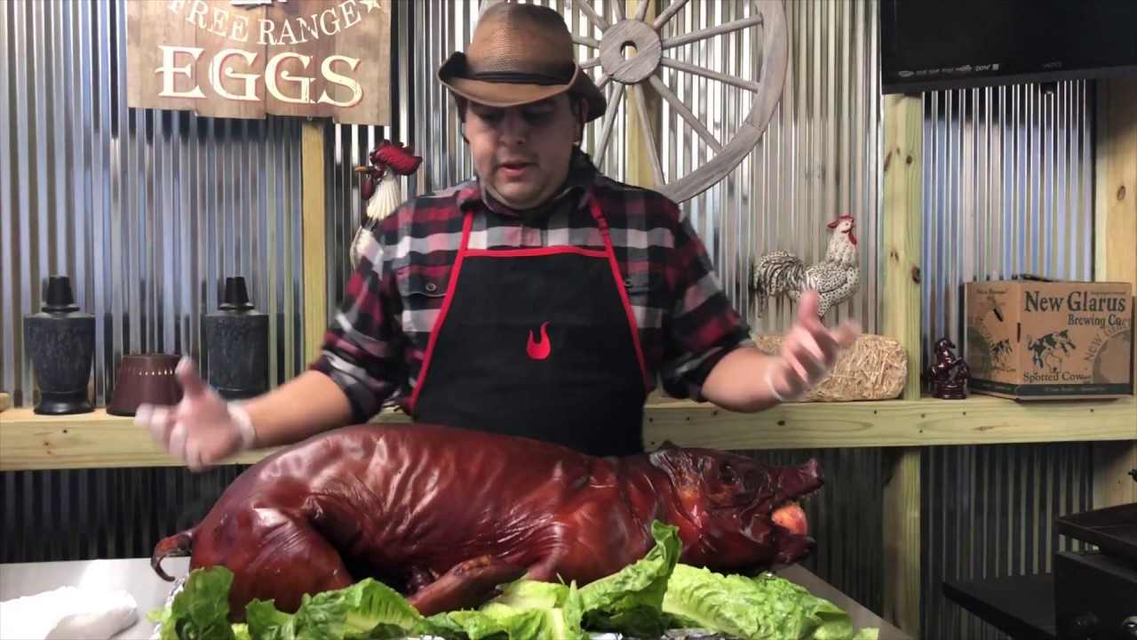 Lechón ahumado