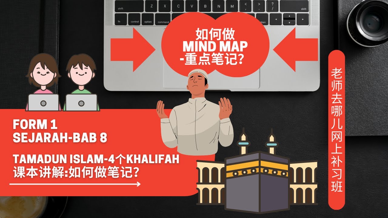 F1-Sejarah-Bab 8 Tamadun Islam如何使用Mind Map笔记牢记4个khalifah❓️