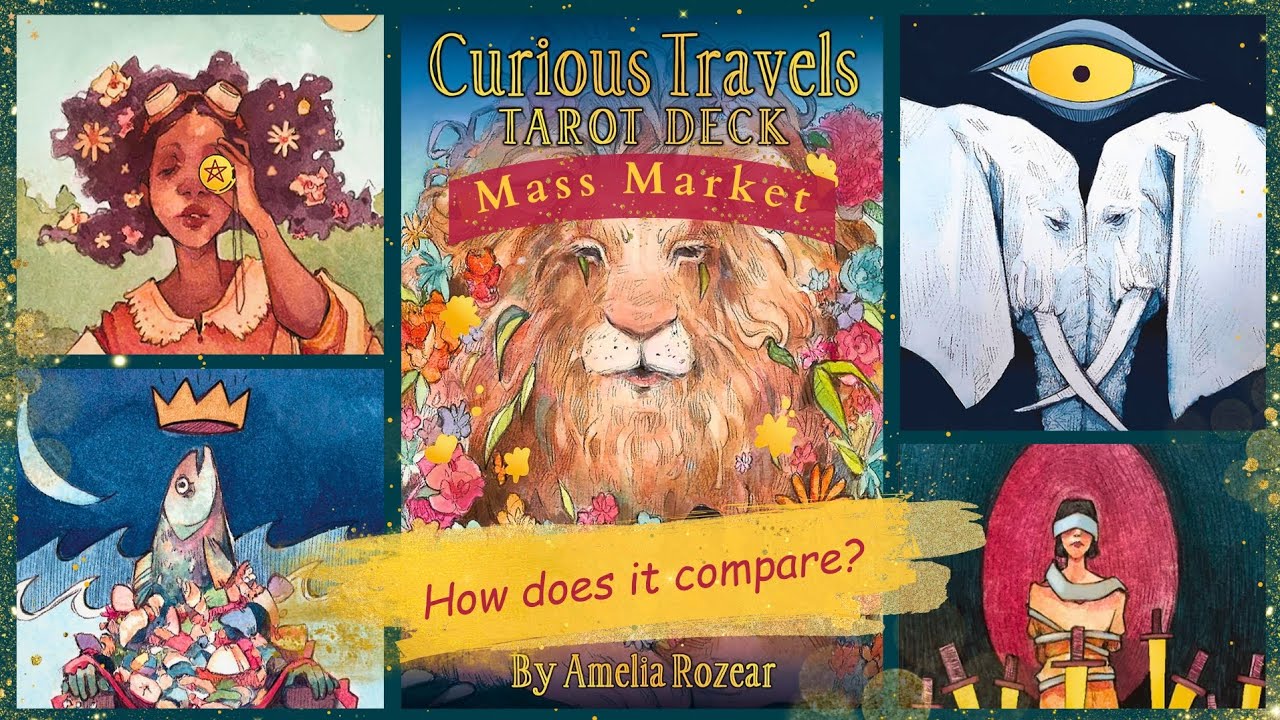 Curious Travels Tarot Mass Market Editon! How does it compare?