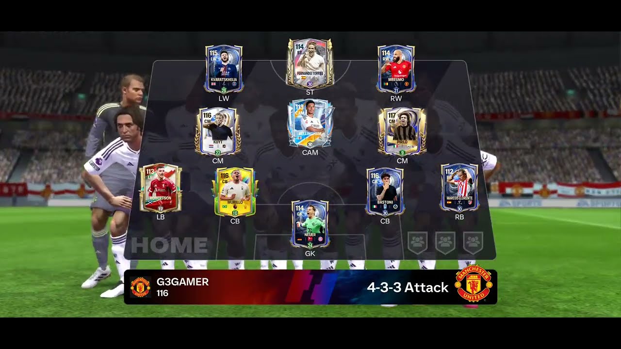 Manchester United vs Liverpool Best Match EA Sports FC Mobile Game Gameplay Walkthrough 
