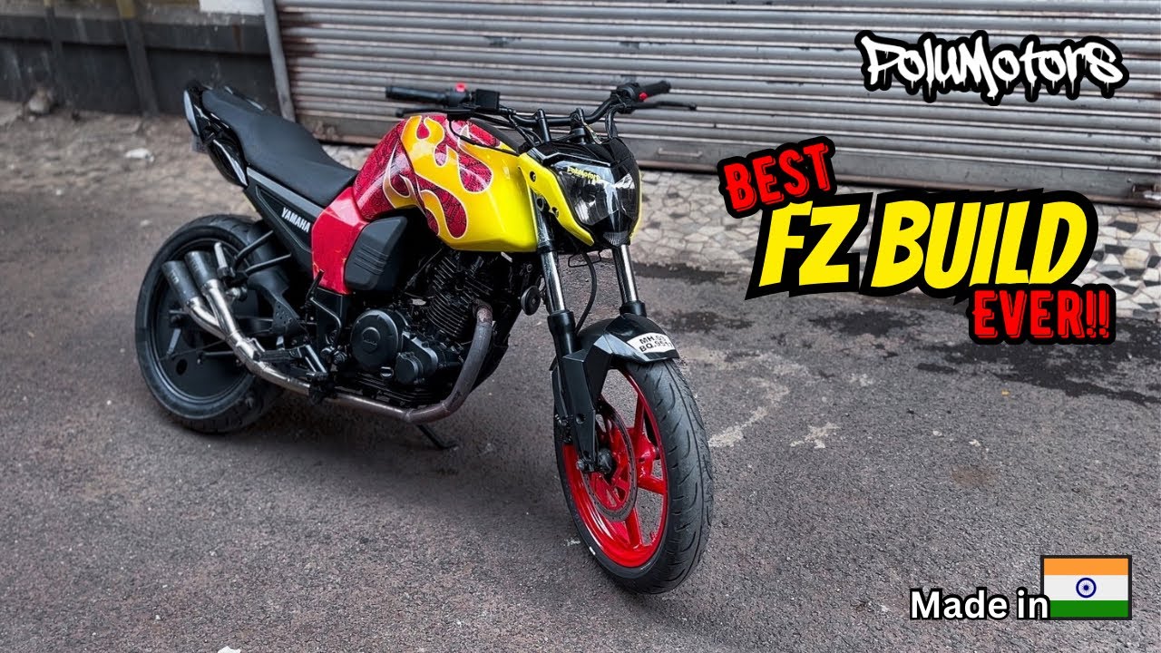 Fully Modified Yamaha Fz/Fazer | Only 1 In India 🇮🇳| #polumotors #modification