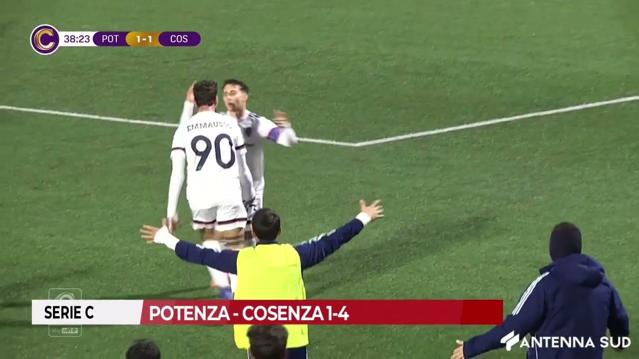 5 MARZO 2026 - SERIE C: POTENZA - COSENZA 1-4