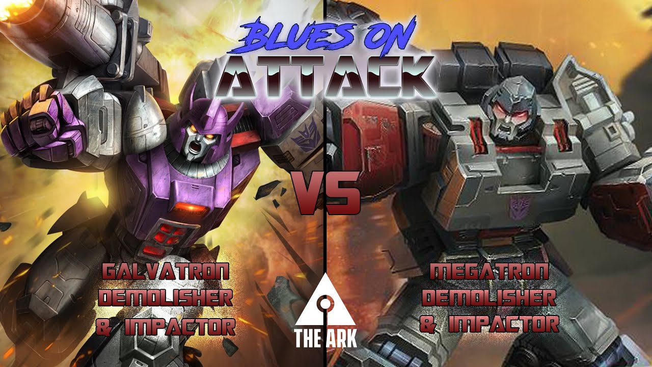 Transformers TCG: The Ark Wave 1 Gameplay - Galvatron Tanks VS Megatron Tanks