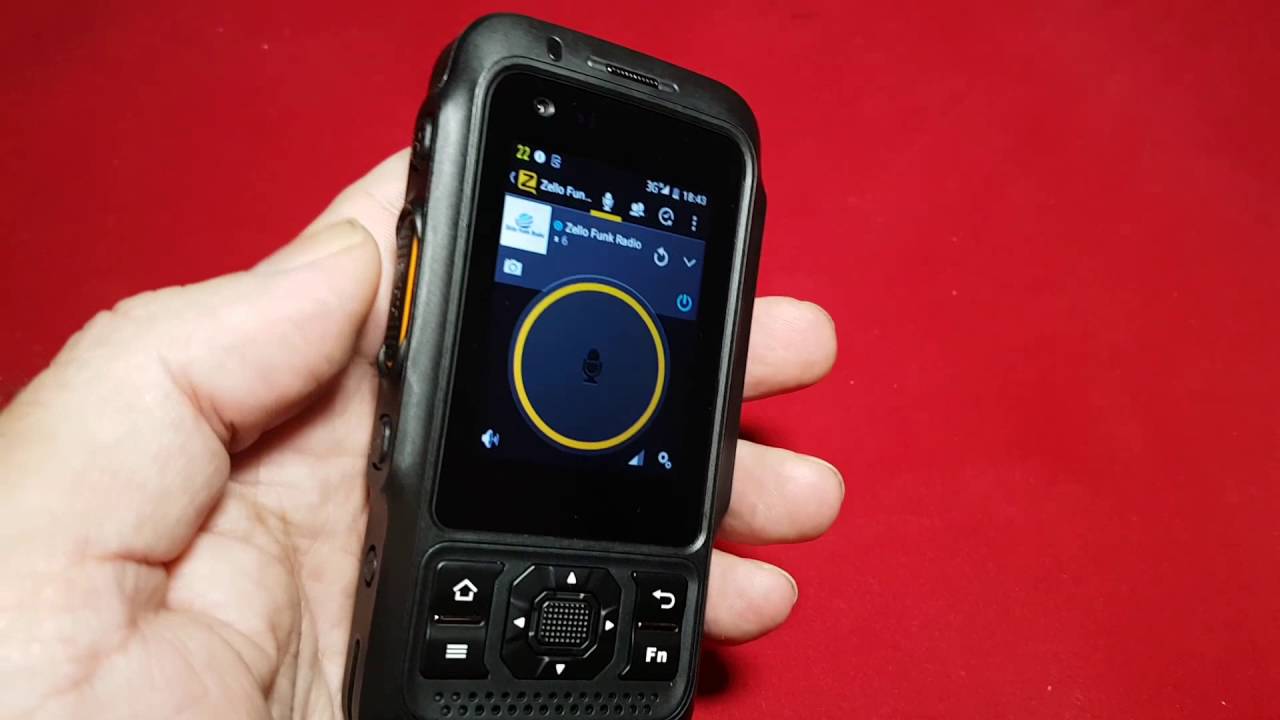 R887 Zello QSO mit Blackbox und Zello Funk Radio