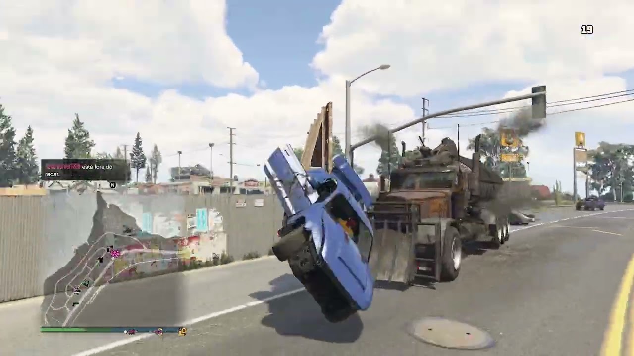 gta v cérberus ,o caminhão fantasma,tava bolado comigo