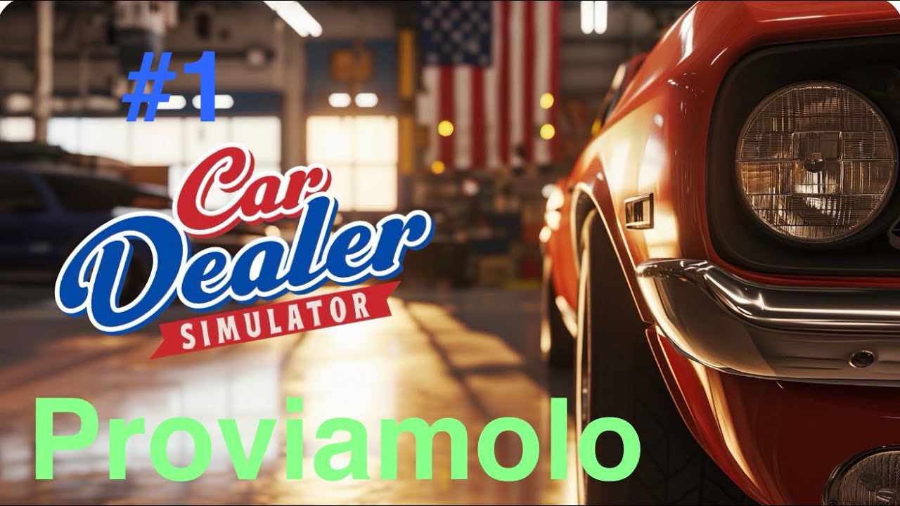 Car Dealer simulator ps5 #1 proviamolo
