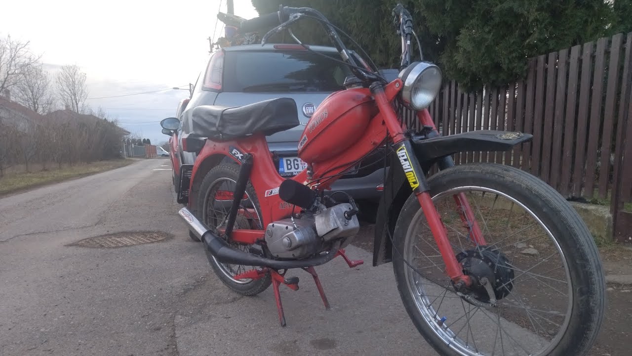 Tomos APN 4 Tuned Ride, 70 km/h