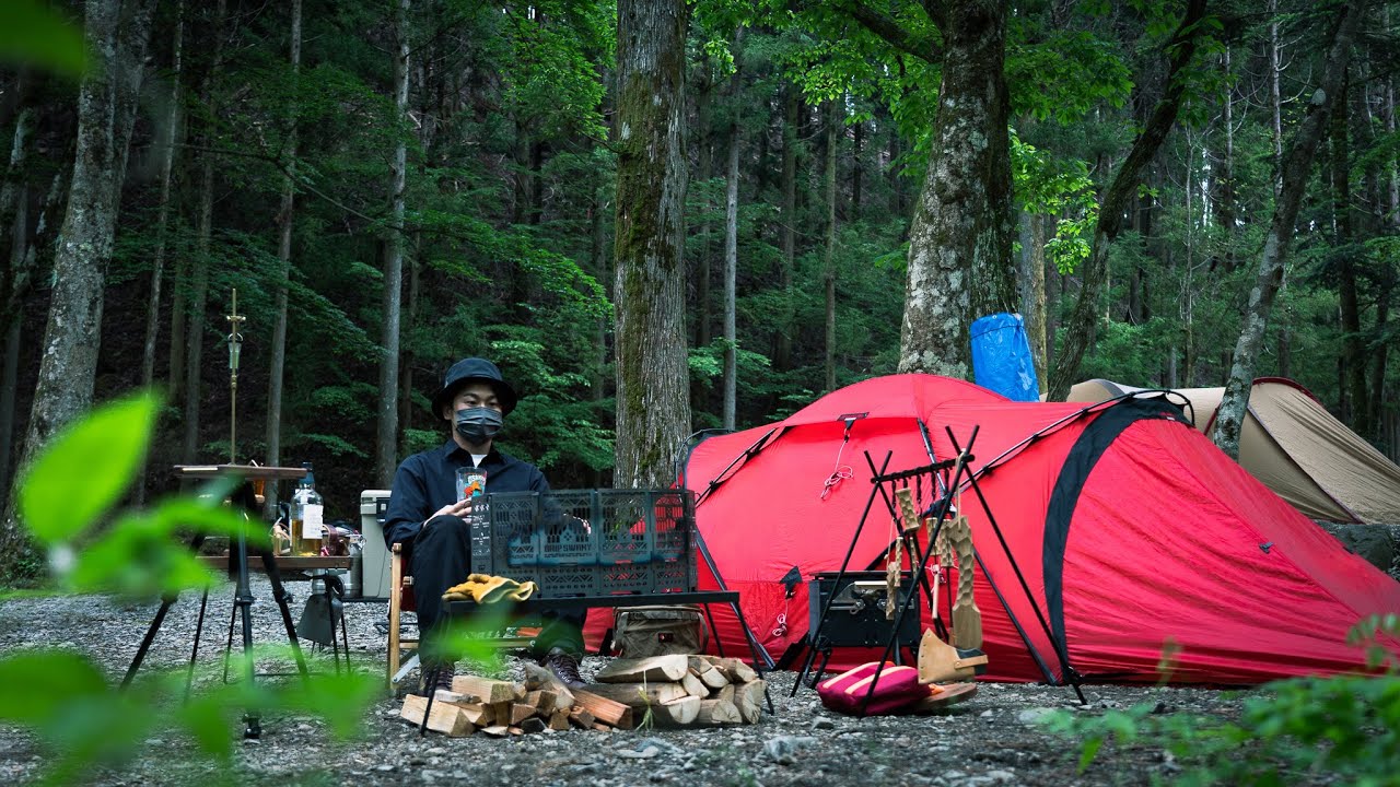 【ソロキャンプ】歴４年キャンパーが選ぶキャンプ道具紹介🔥 ガレージブランドHilleberg grip swany #334