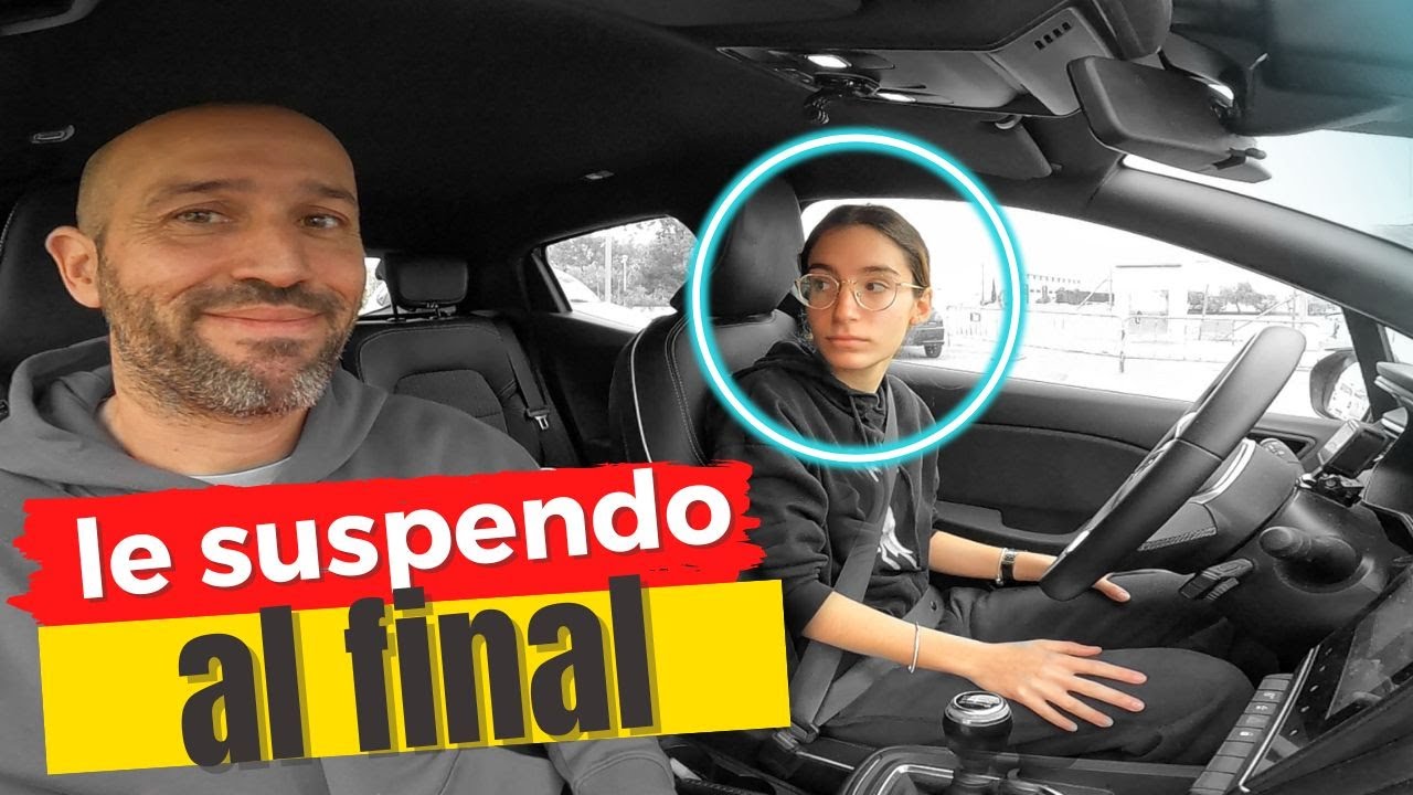 ➡️Una FALTA que no se ESPERA le cuesta el SUSPENSO 💀💀EXAMEN práctico de CONDUCIR