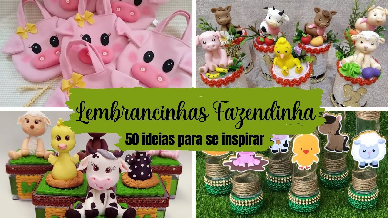 Lembrancinhas Festa Fazendinha - 50 ideias para você se inspirar