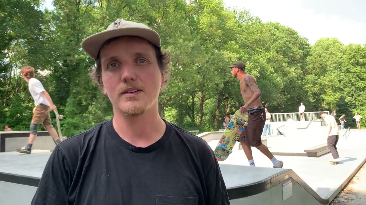 Reportage nieuwe skatebaan in het Stadspark