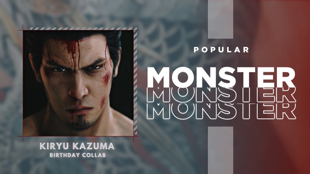 Yakuza | Popular Monster  ►HBD Kiryu Kazuma (c/w S.Yushan)