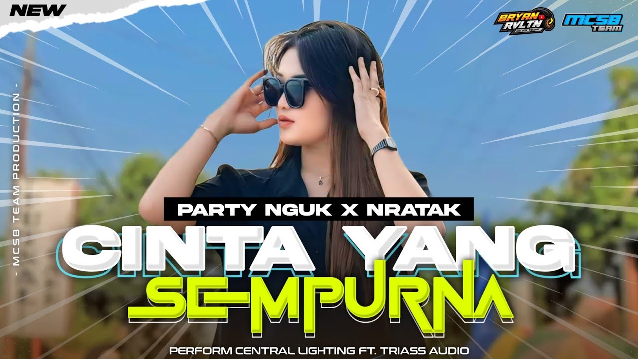 DJ CINTA YANG SEMPURNA STYLE PARTY ANDALAN KARNAVAL❗ - JINGGLE TRIASS AUDIO