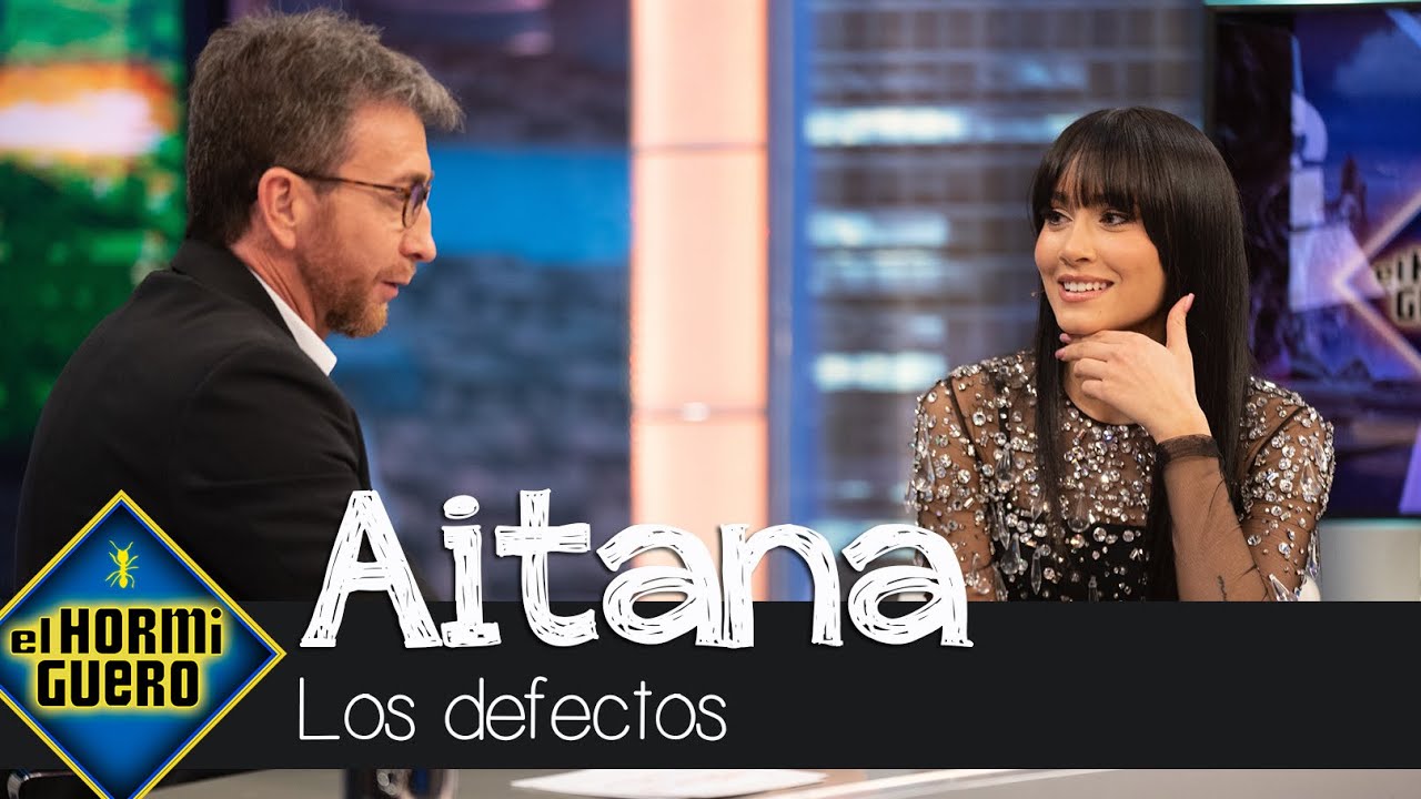 Aitana, cuando Pablo Motos le pregunta por sus 'defectos': 