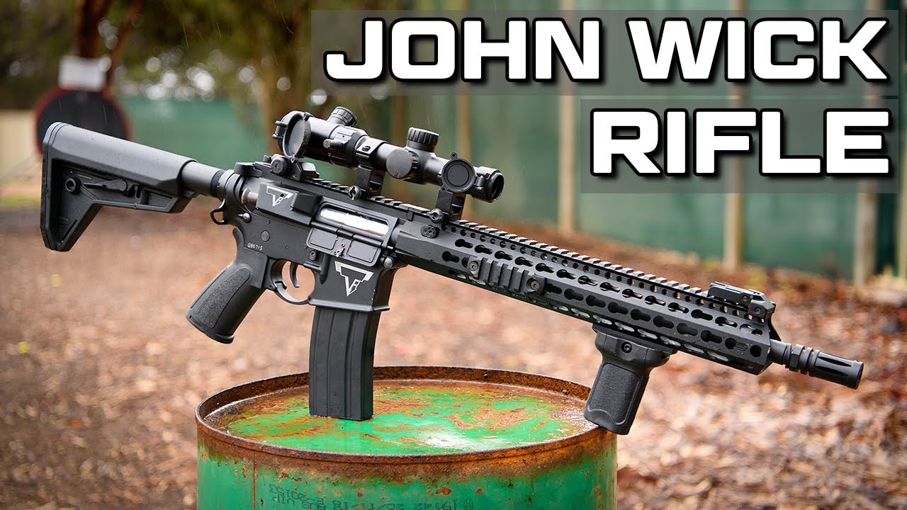 The John Wick Gel Blaster Rifle!