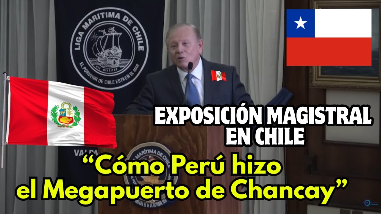 ¡CHILENOS QUEDARON MARAVILLADOS con la HISTORIA DEL MEGAPUERTO DE CHANCAY!  - 2025