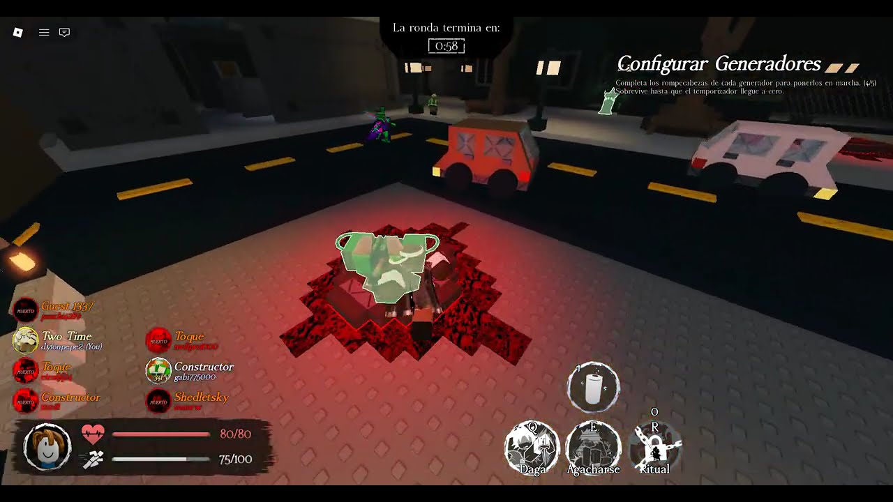 parte 7 de probando skins de die of death