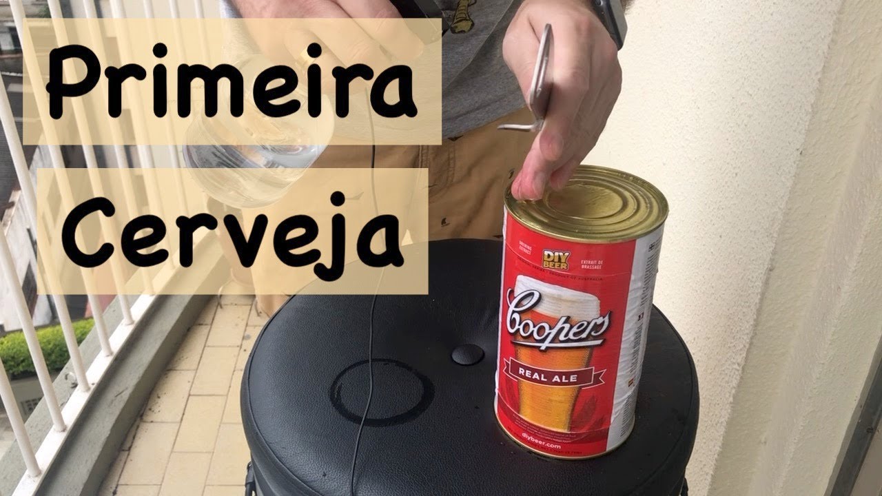 Como fazer a primeira cerveja artesanal sem panela. Cerveja 100% extrato lupulado coopers ezbrew