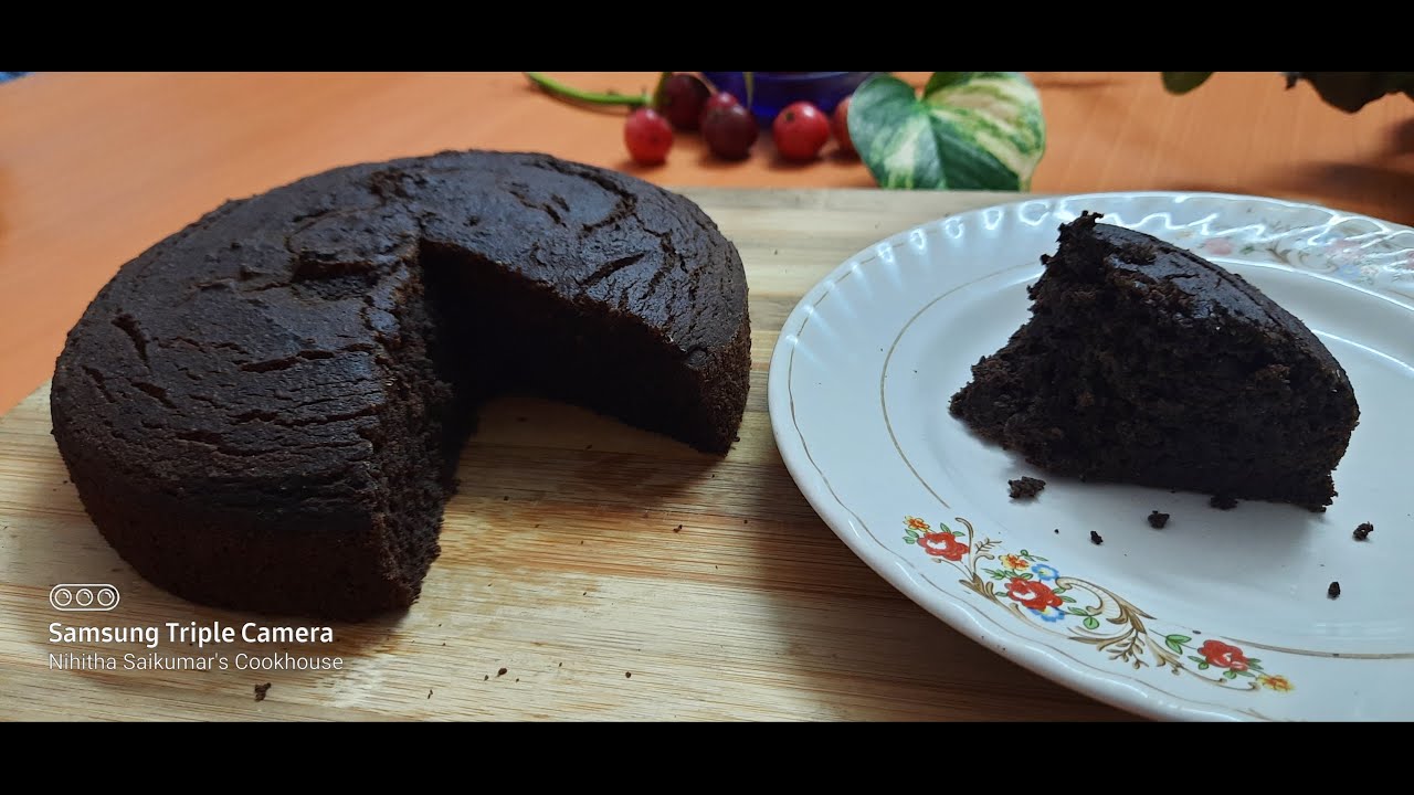 How to make Sugar Free Oil Free Chocolate cake,Eggless Soft Ragi Cake Recipe,GLUTEN FREE Cake Recipe