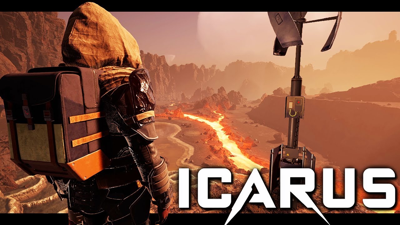 I Built a New Base in the Lava Flows! - ICARUS (Ep.13)